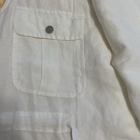 Sanctuary whole linen rayon vest medium - Picture 8 of 9